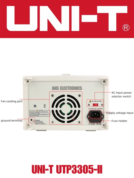 Лабораторный источник питания UNI-T UTP3305-II 30 V / 5 A