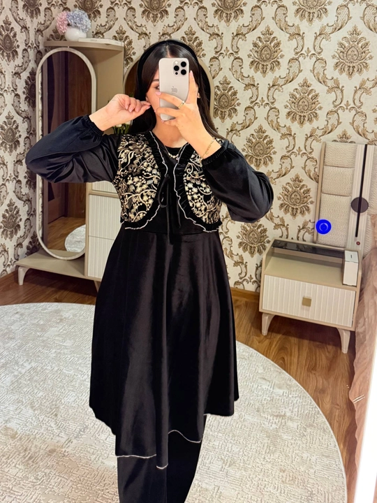 Ayollar uchun ikki qismli uy kiyimlari, standart o'lcham 44-50, kuz uchun