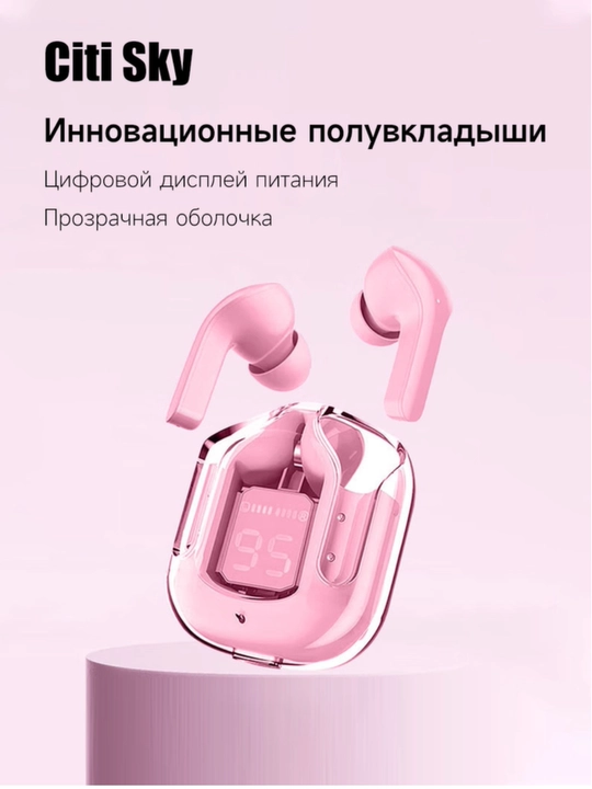 Simsiz Bluetooth quloqchinlar,Air 31,displey, mikrofon va shovqinni kamaytirish bilan bil - 