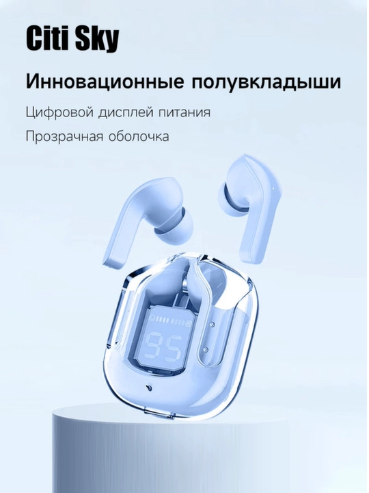 Simsiz Bluetooth quloqchinlar,Air 31,displey, mikrofon va shovqinni kamaytirish bilan bil - 