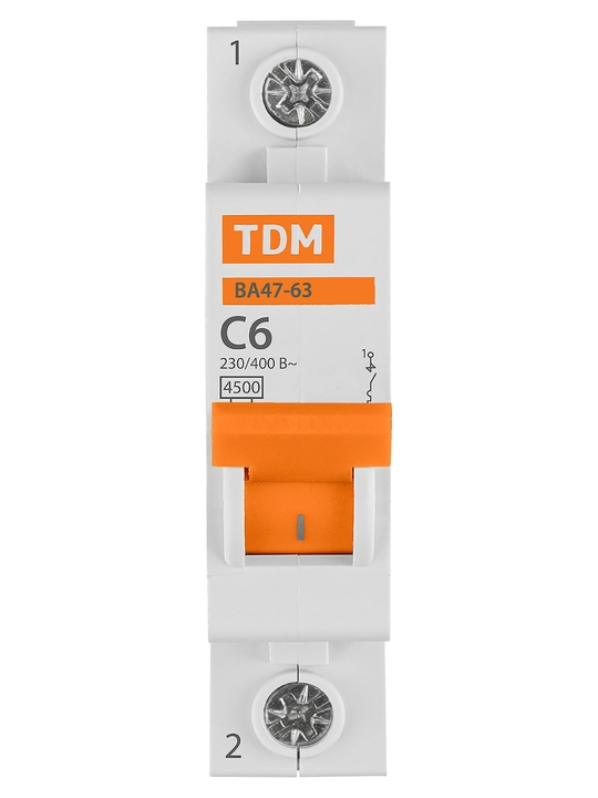TDM elektr o'chirgich 6А/10А