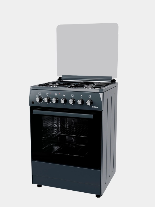 Ideal L350—4 konforkali gaz plita + 65L pech. Tez pishirish, ishonchli dizayn, ko'mirrang