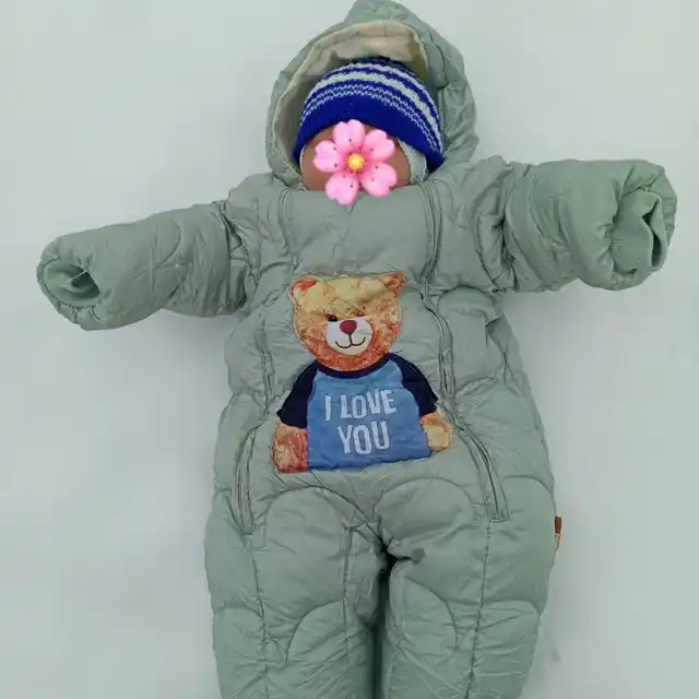Комбинезон детский, зимний, тёплый, для мальчиков и девочек