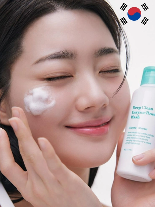 Dr.CPU+ Deep Clean Enzyme Powder Wash yog‘li va muammoli teri uchun ferment kukuni