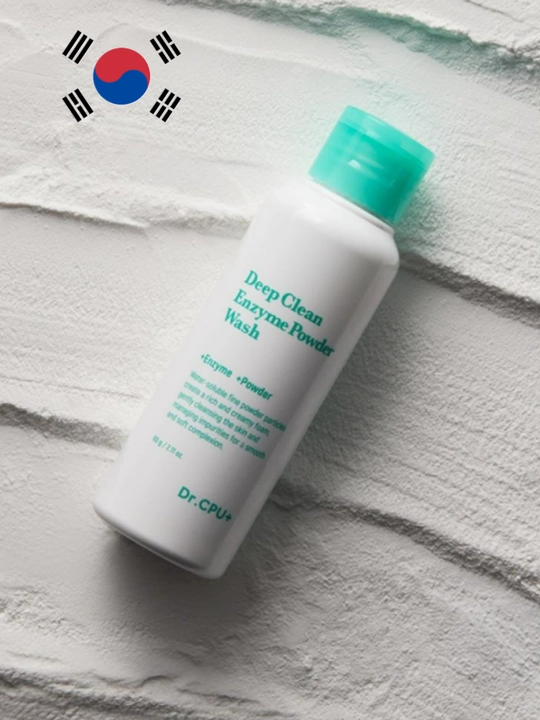 Dr.CPU+ Deep Clean Enzyme Powder Wash yog‘li va muammoli teri uchun ferment kukuni