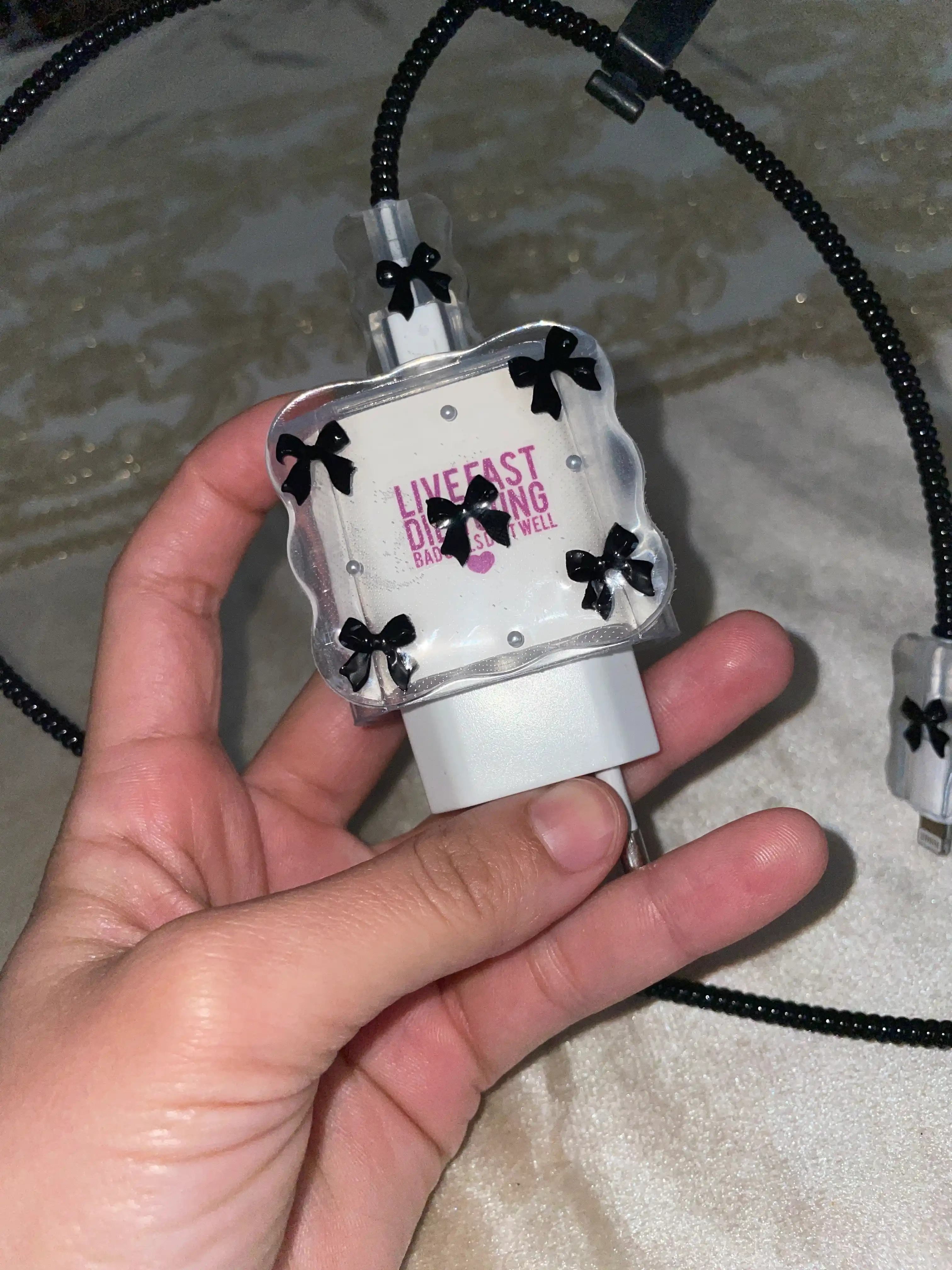 Zaradchik va kabel uchun chexol, Iphone, g‘ilof, quvvatlash, kabeli 18W/20W