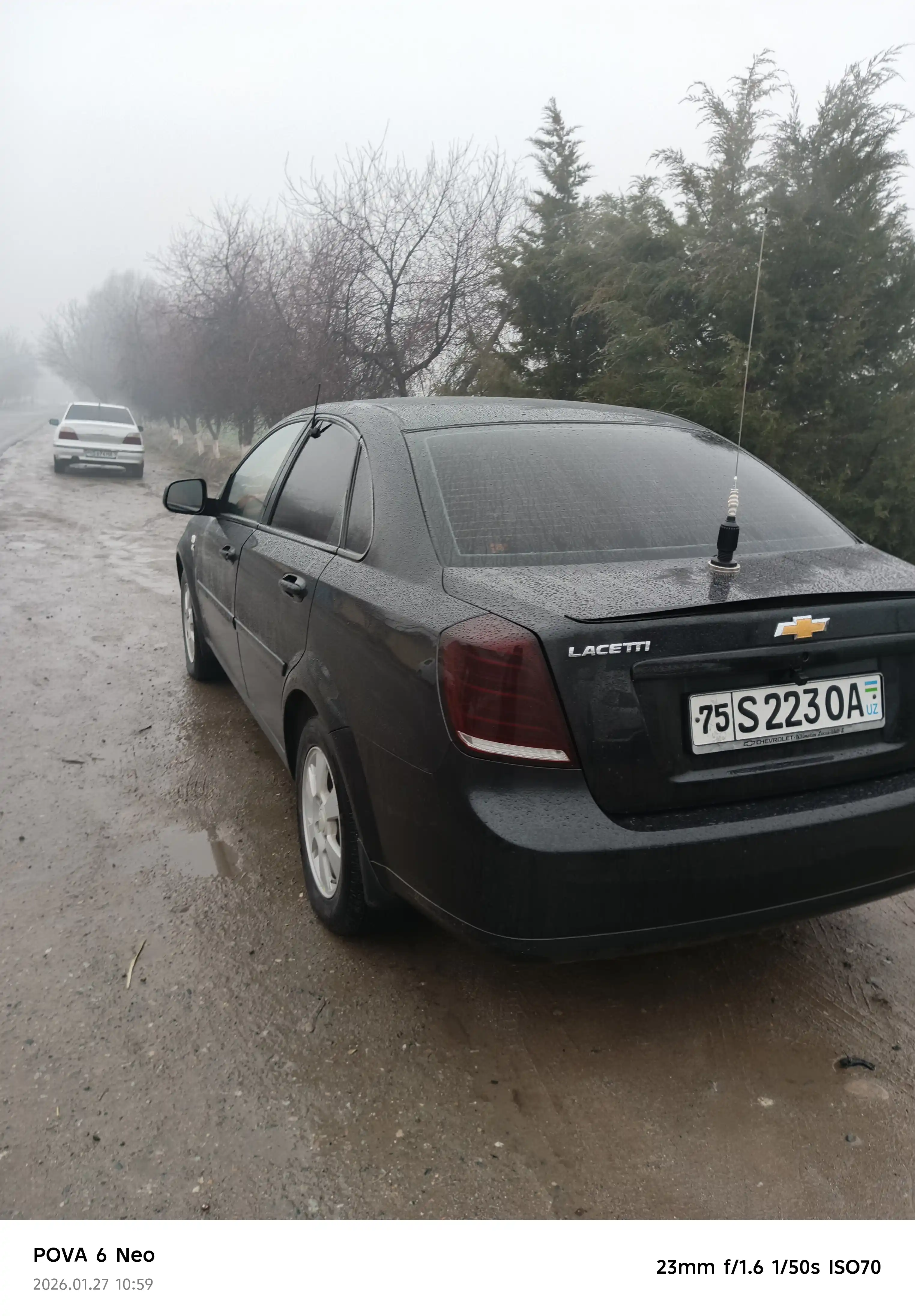 Avtomobil tomiga antenna, magnitda, 87 sm