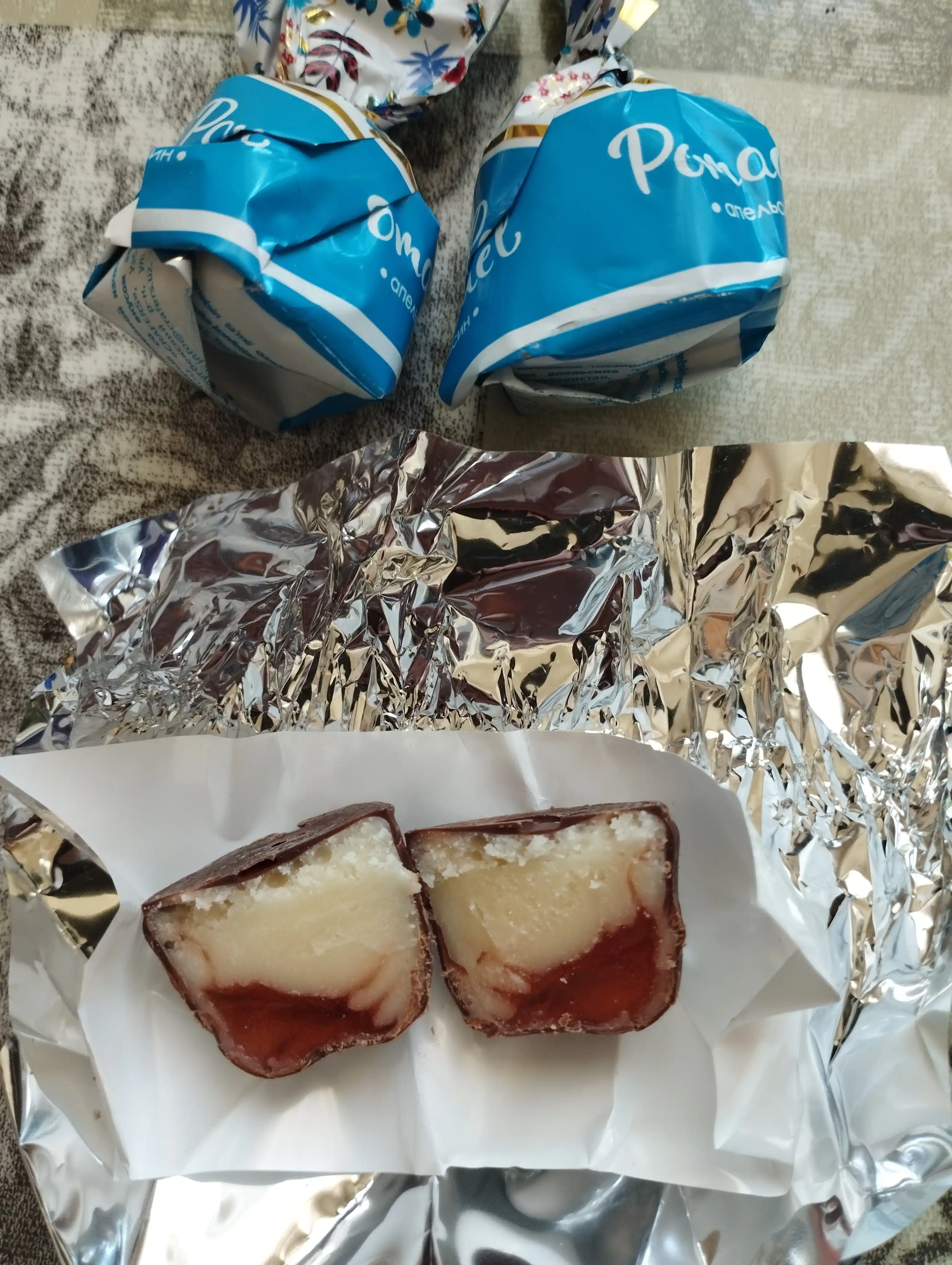 Crafers Pomadel apelsin nachinkali shokolad konfeti (450 gr)