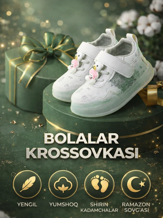 O'g'il bolalar va qiz bolalar uchun bahor-yoz krossovkalari