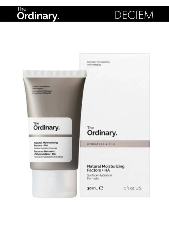 The Ordinary Natural Moisturizing Factors + HA yuz uchun namlovchi krem, 30 ml