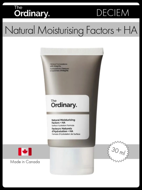 Увлажняющий крем для лица The Ordinary Natural Moisturizing Factors + HA, 30 мл - 