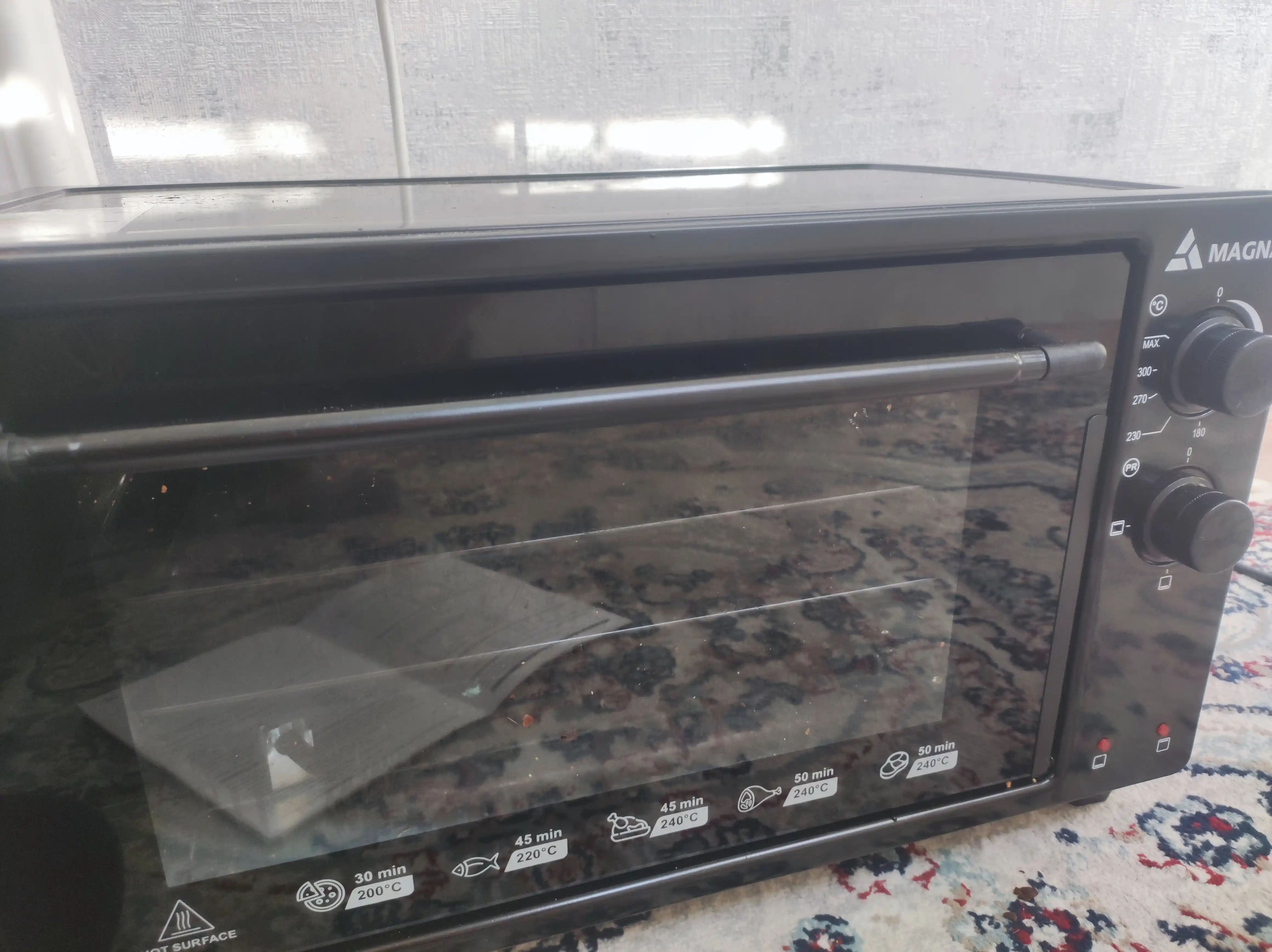 Мини печь Magna MF3215B-03BL/1, объем 32 л, мощность 1500 Вт