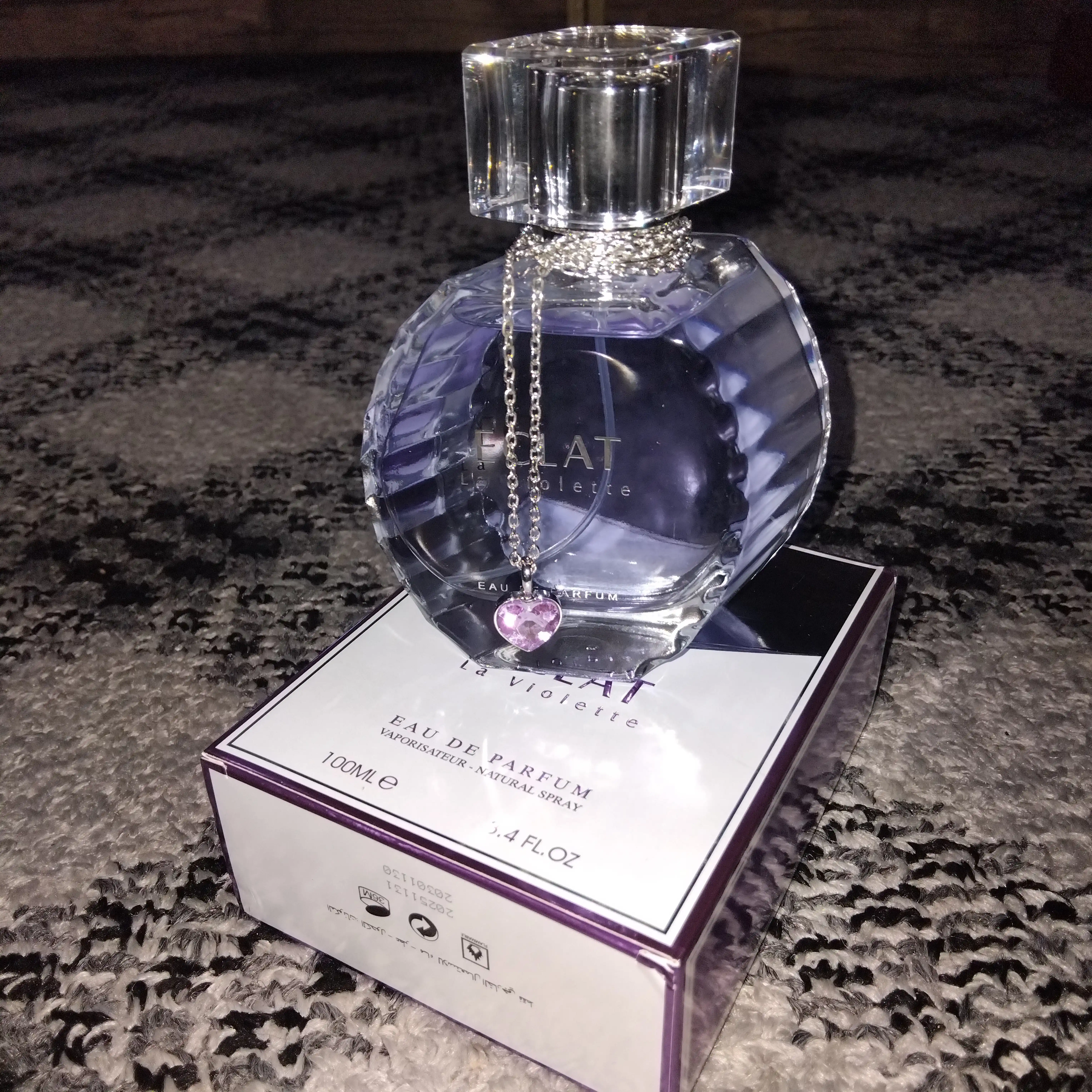 Parfyumlangan suv ayollar uchun Eclat La Violette, 100 ml