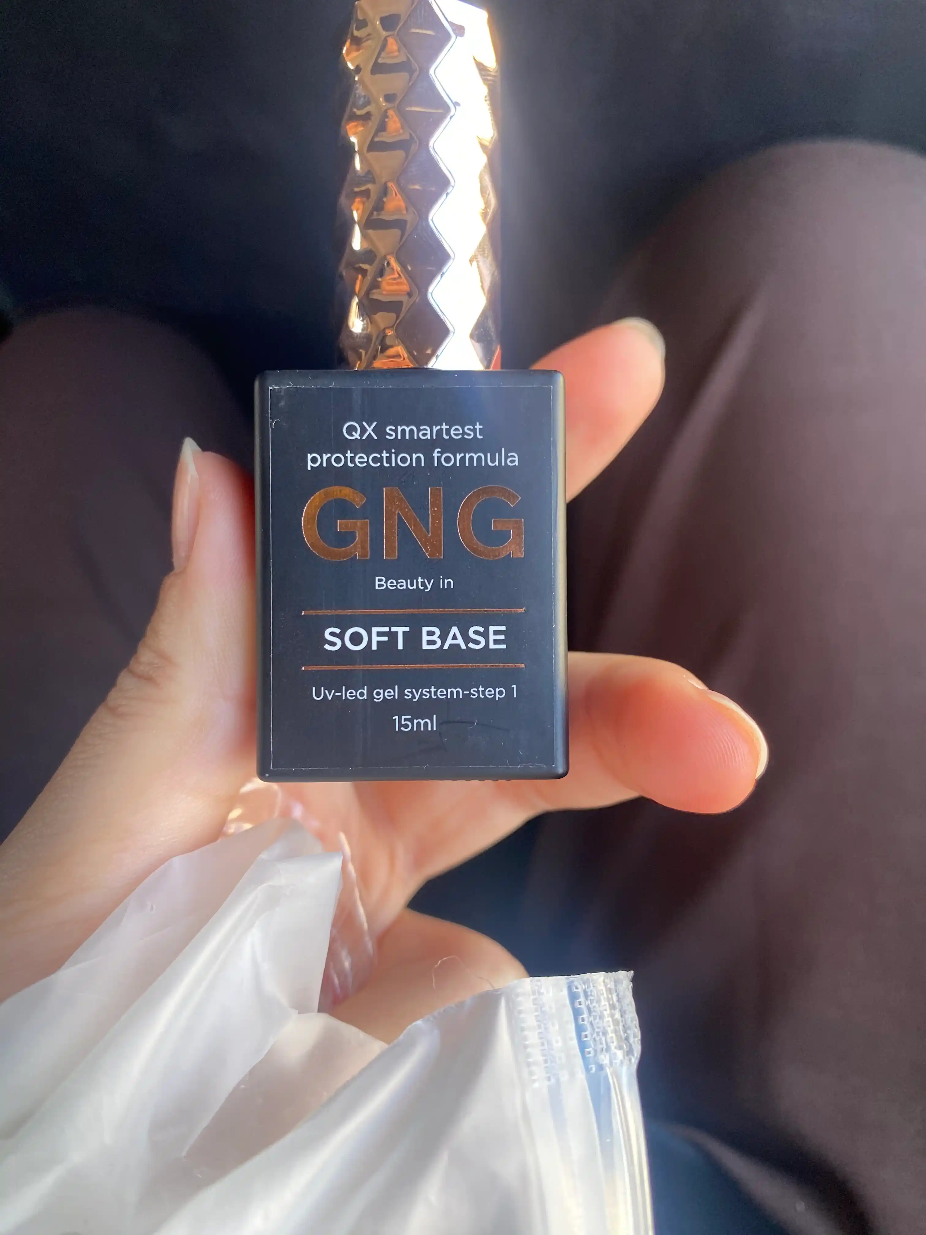 Топ для маникюра ногтей, 15 ml, глянцевый, моделирующий, GLOSS TOP GNG