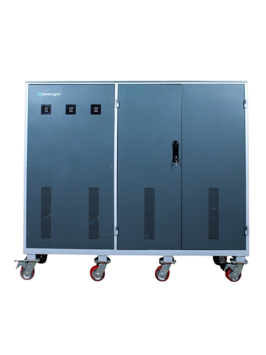 GreenLight 300 kVA, 380 V, polga, uch fazali servoyuritmali kuchlanish stabilizatori
