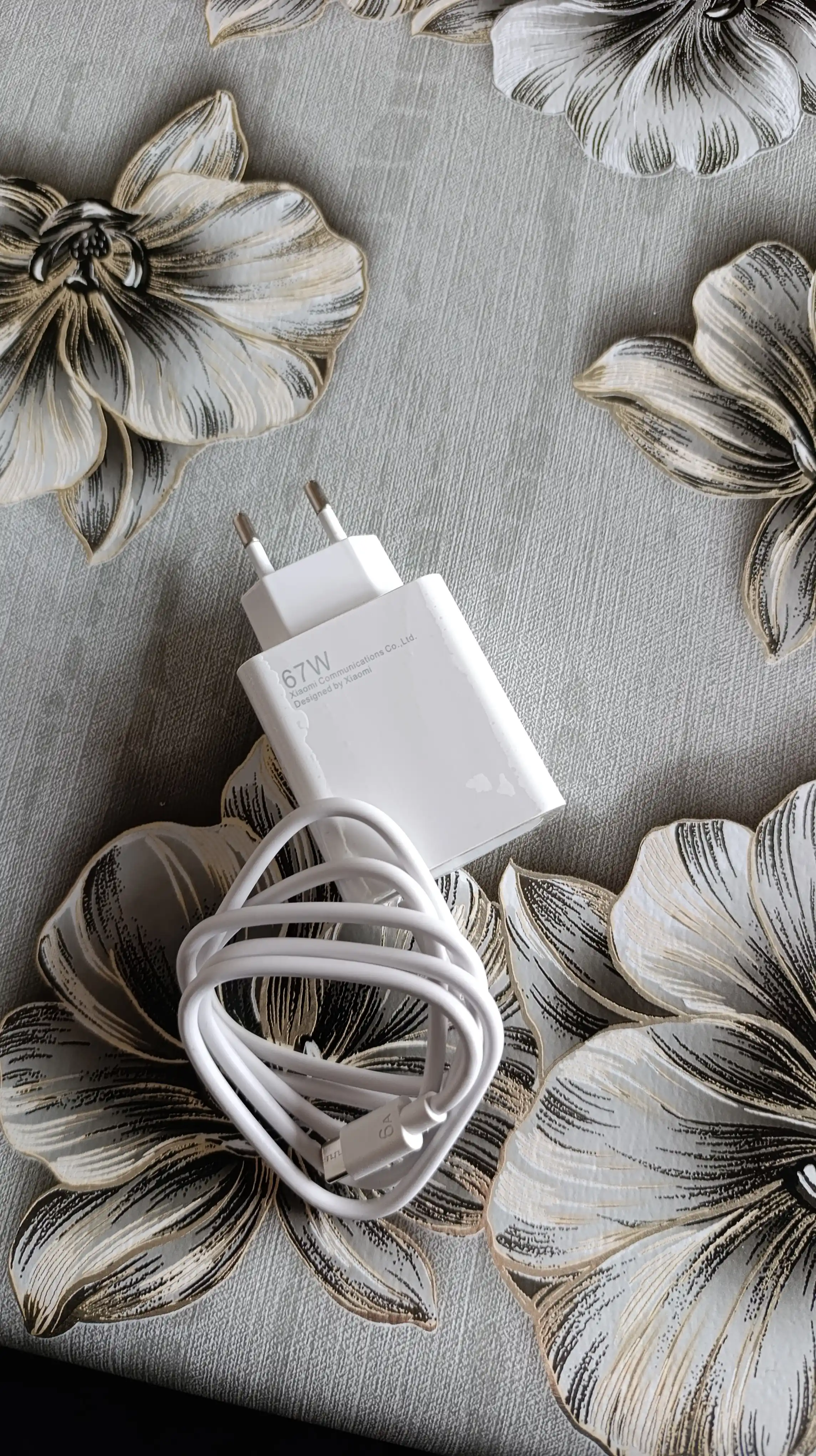 Быстрое зарядное устройство  с кабелем Type-C/USB, мощностью 33/67/120 Вт, 6А