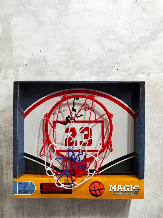 Bolalar uchun mini basketbol to'plami, koptok va nasos bilan