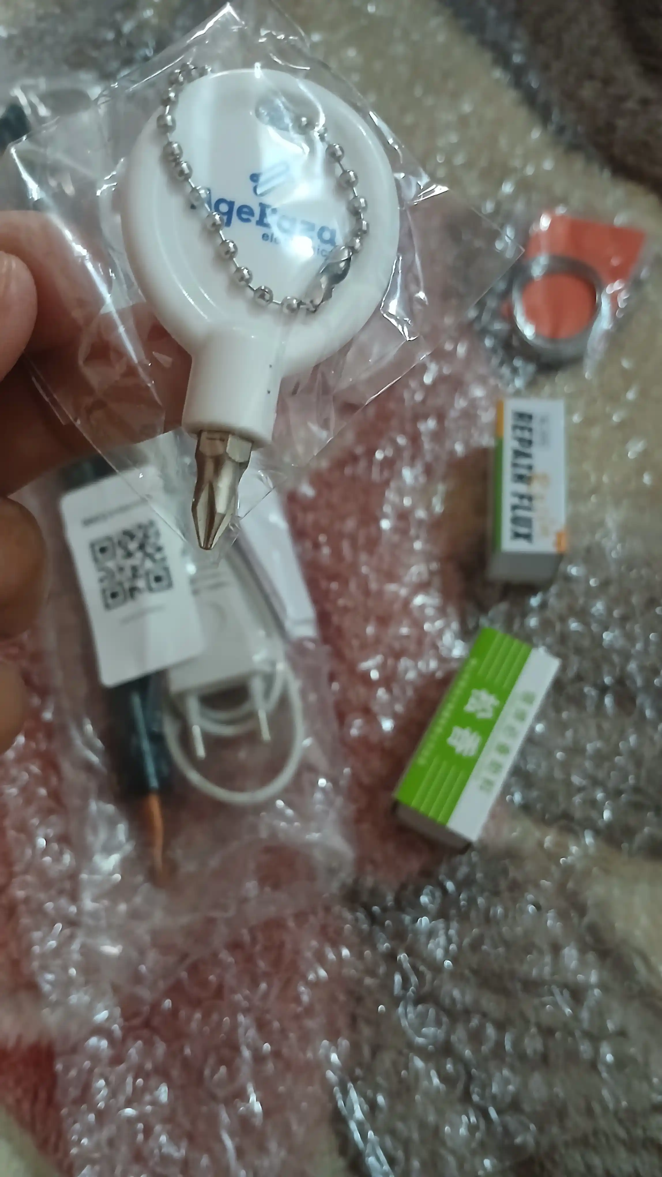 65 Vt elektr payalnik, 220 V, plastik tutqich, tez qiziydi