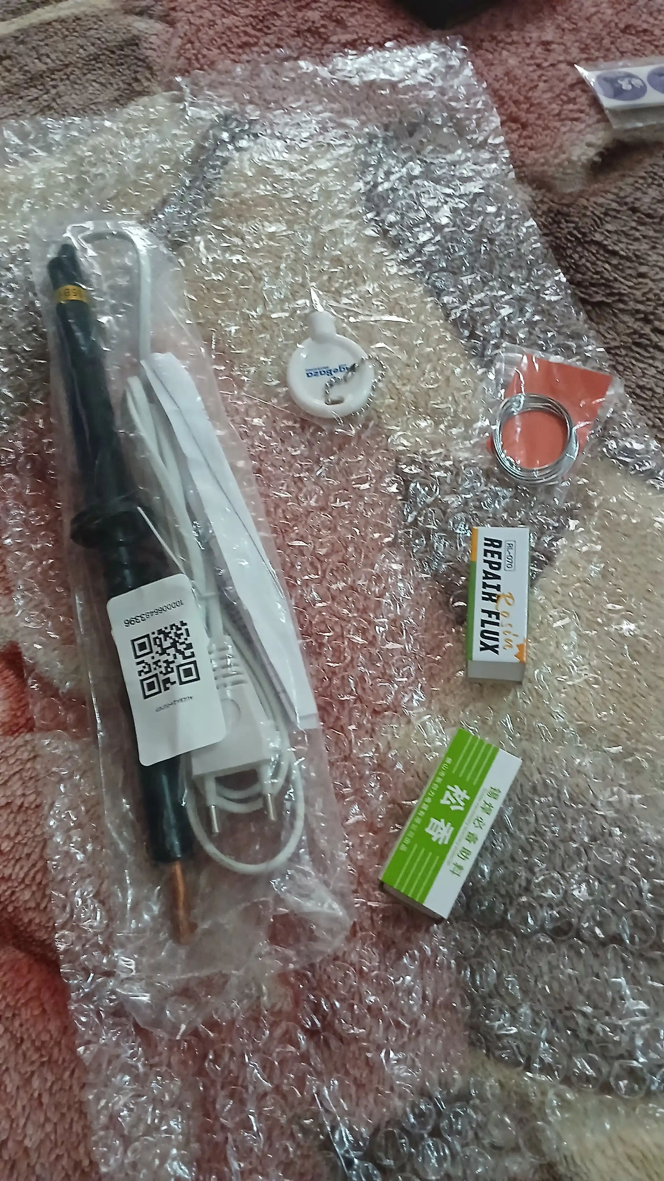 65 Vt elektr payalnik, 220 V, plastik tutqich, tez qiziydi