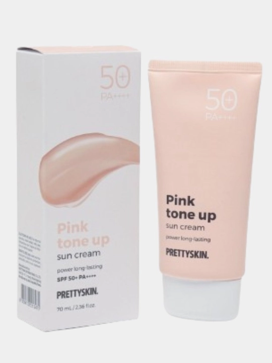 Pretty Skin Yuz uchun namlovchi, quyoshdan himoyalovchi krem SPF50+ PA++++ , 70 ml