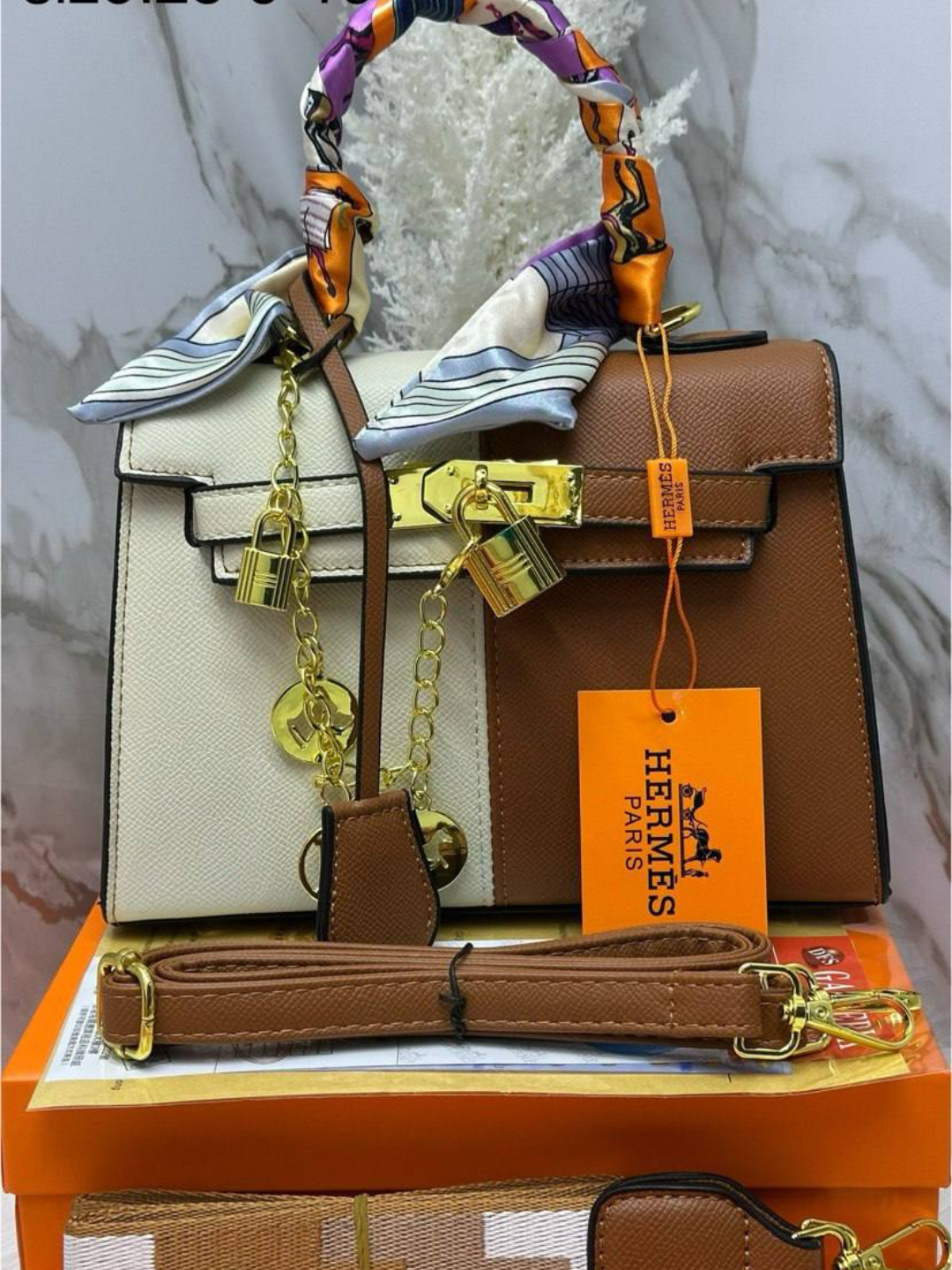Женская сумка в стиле Hermes, подходящая для повседневного использования