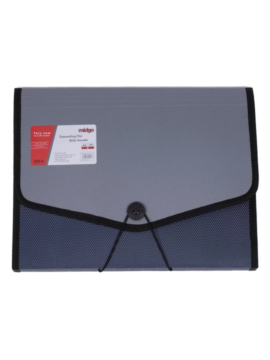 Папка-портфель для документов Midgo MG-8811A, А4, 12 отсеков