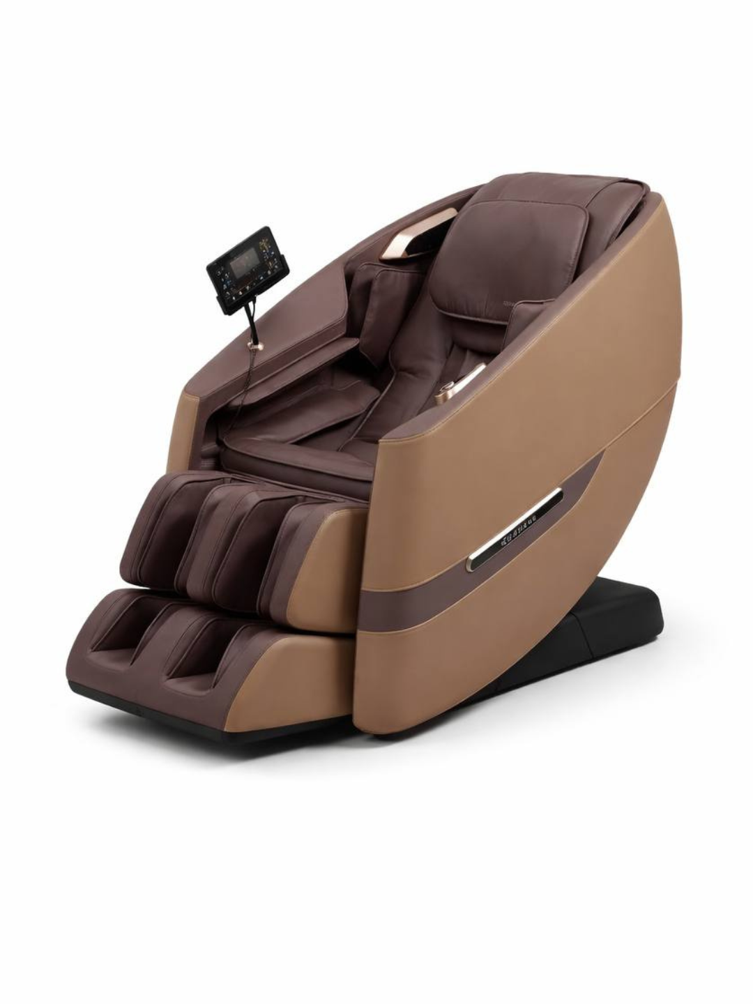 Массажное кресло A002 Brown/Coffee — полный массаж тела и AI управление - 