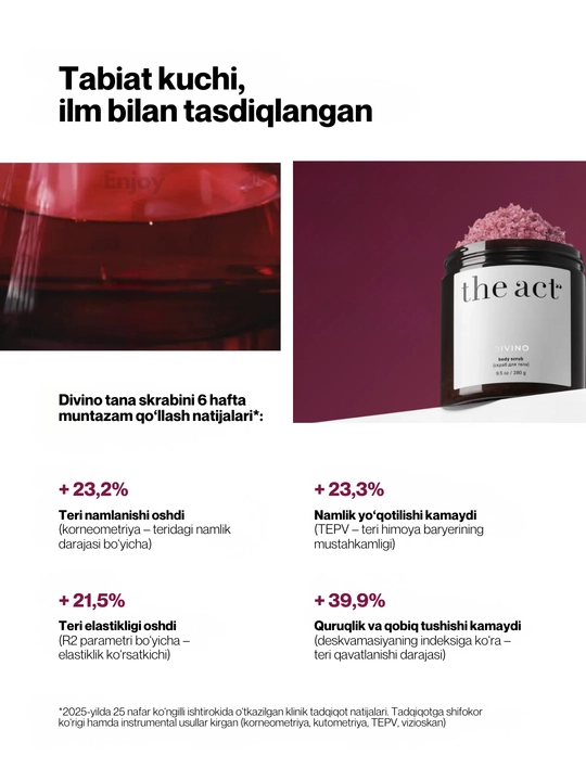 Скраб для тела The Act, для похудения, антицеллюлитный, кокосовый, подарочный набор 2/3 шт