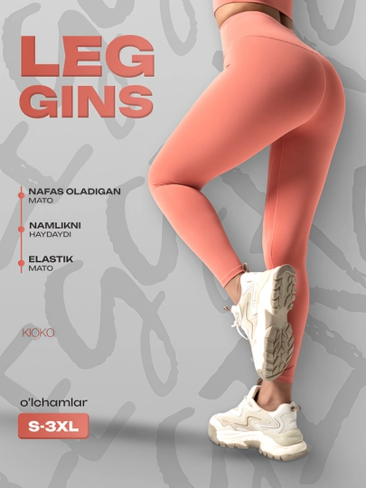 Kioko sport losinlari, ayollar sport kiyimlari, fitnes uchun legginslar - 
