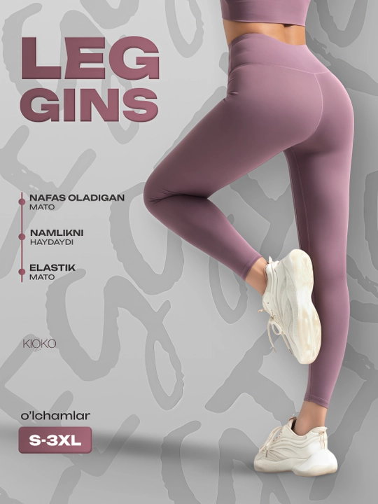 Kioko sport losinlari, ayollar sport kiyimlari, fitnes uchun legginslar - 