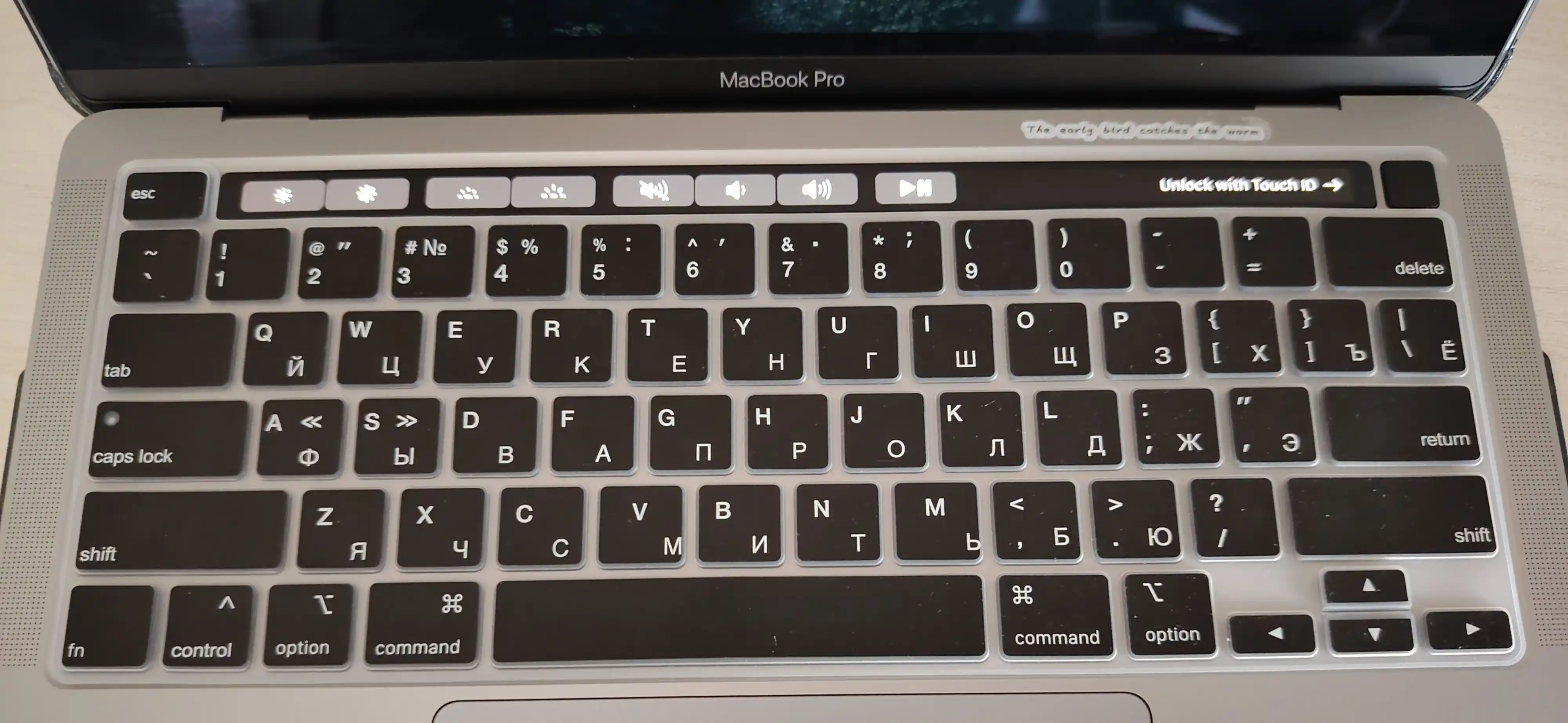 Чехол для клавиатуры MacBook Pro 14/16/ Air 15.3/13.6,Neo,M5, M4, M3, M2, M1, Max, Rus/Eng
