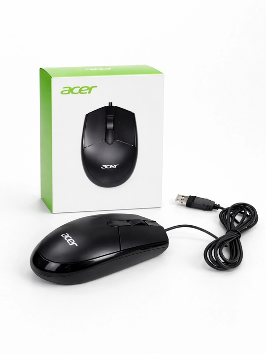Sichqoncha ovozsiz, optik usb, simlik ACER M117, M119, qora - 