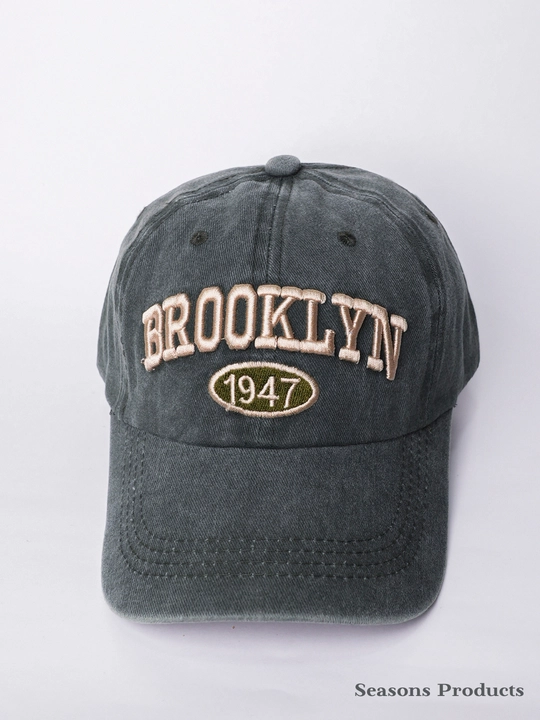 Бейсболка Brooklyn унисекс – для мужчин и женщин, 100% хлопок, весна-лето-осень