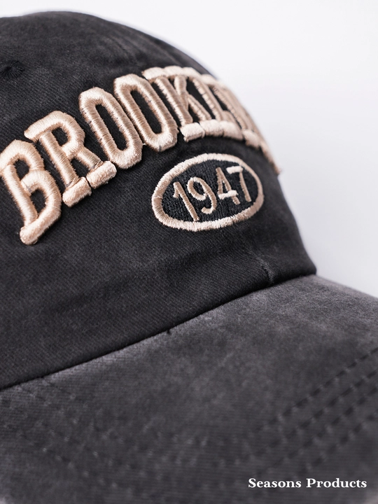 Бейсболка Brooklyn унисекс – для мужчин и женщин, 100% хлопок, весна-лето-осень