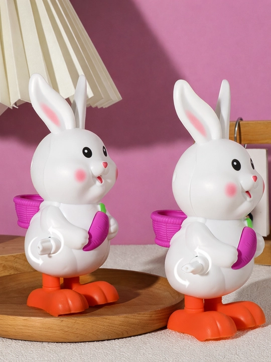 Игрушка зайчик, зайчик для детей, двигается