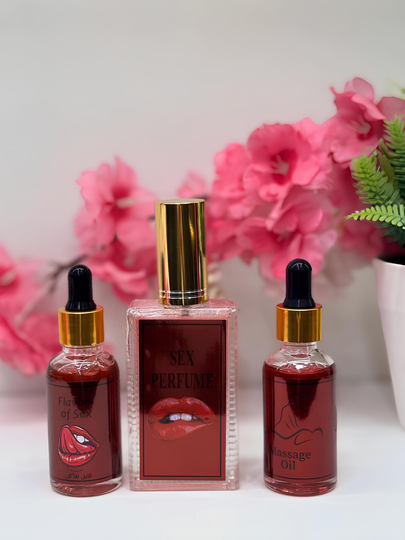 Набор для женщин Victoria’s Secret Romantic – Perfume & Oil Set (3 шт) — MP50-NABS-КРАСН