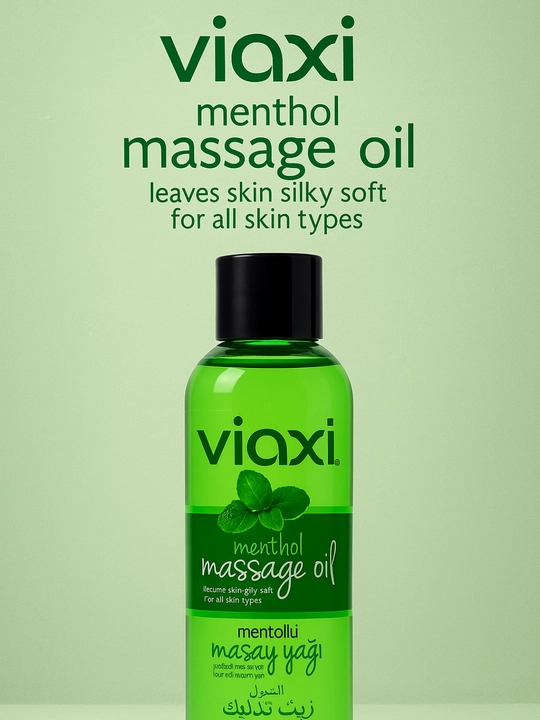 VIAXI massaj moyi, ayollar va erkaklar uchun, tanani yumshatadi (177 ml) - 