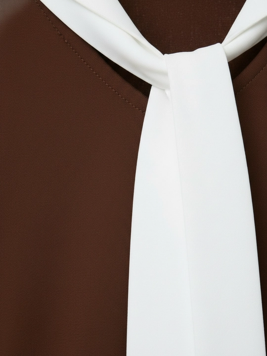 Ayollar uchun Sailor Style V-yengli bluzka, Pekin fabrikasidan, yuqori sifatl!