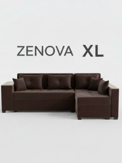 «ZENOVA XL» мебель, мягкая мебель, мебель для гостиной, кухонная мебель, детская мебель — LOFTFUR-ZENOVAPRO260X150-ТЕМНКОР-150UNG-150KOJA-150Dbor