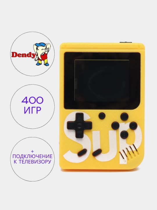 SUP Game Box o‘yin pristavkasi, portativ konsol, cho‘ntak o‘yin pristavkasi, tetris