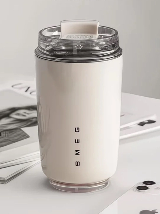 Issiq va sovuq ichimliklar uchun SMEG termokrugi, zamonaviy, retro dizayn 250 ml