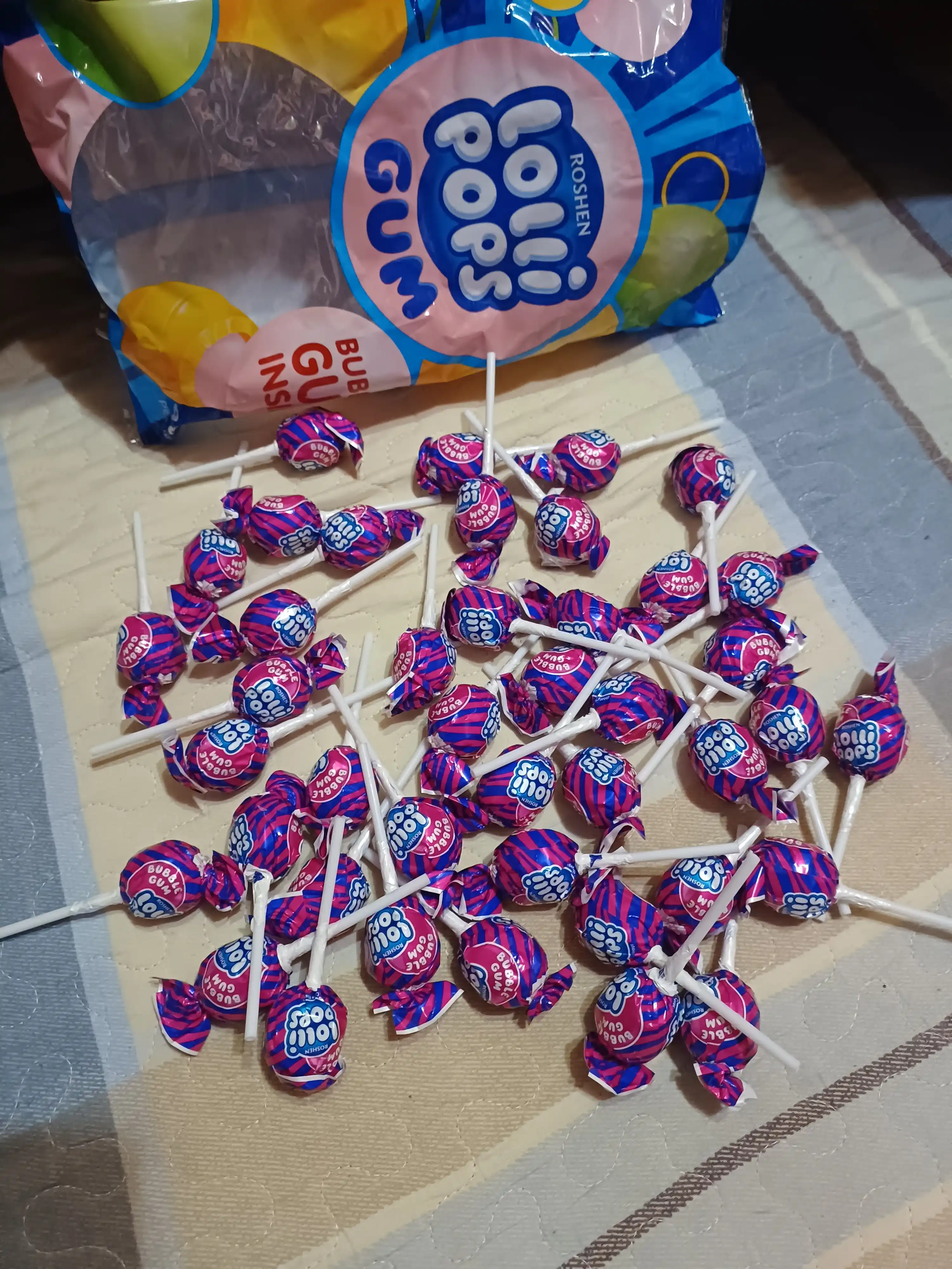 Candy Roshen Lolipops Cola, 900 g