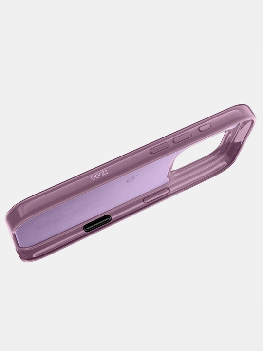 Чехол Beats MagSafe для iPhone 16 Pro/ProMax, 16/16+. Пластик чехол с бархатным покрытием