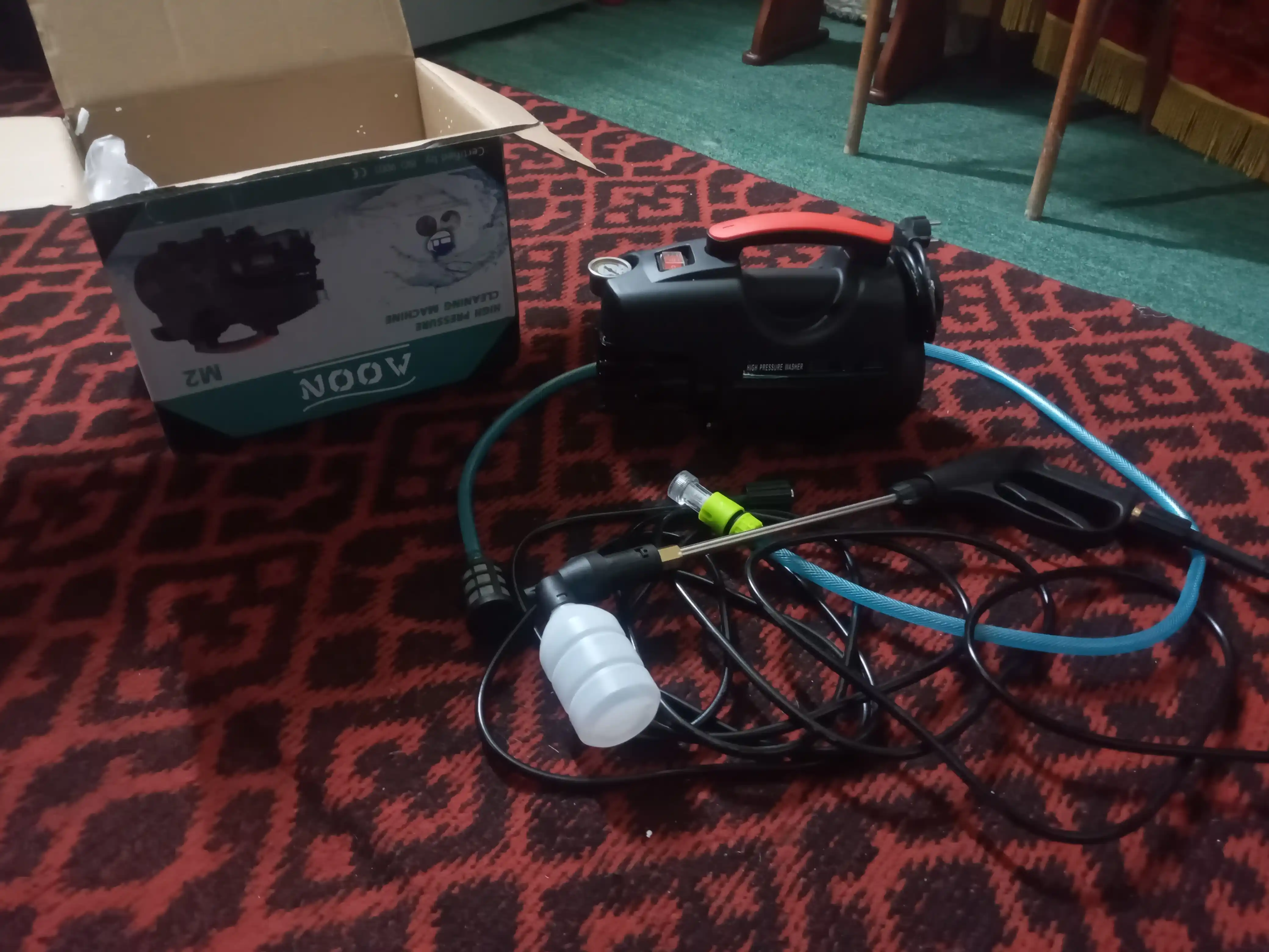 Yuqori bosimli Alfa Karcher apparati, 1800W - avtomobil yuvish moslamasi