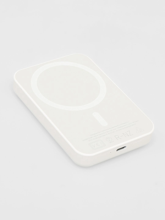 IPhone uchun simsiz tashqi akkumulyator MagSafe Power Bank, Battery Pack 5000mah, animatsiya, logotipli