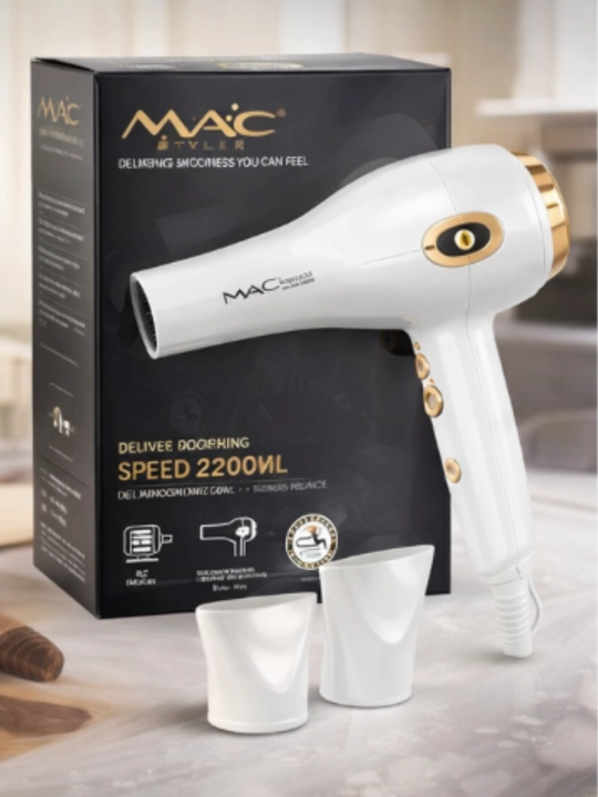 MAC Styler MC-6682A Professional Fen, 2200 Vt, Ionizatsiya - 