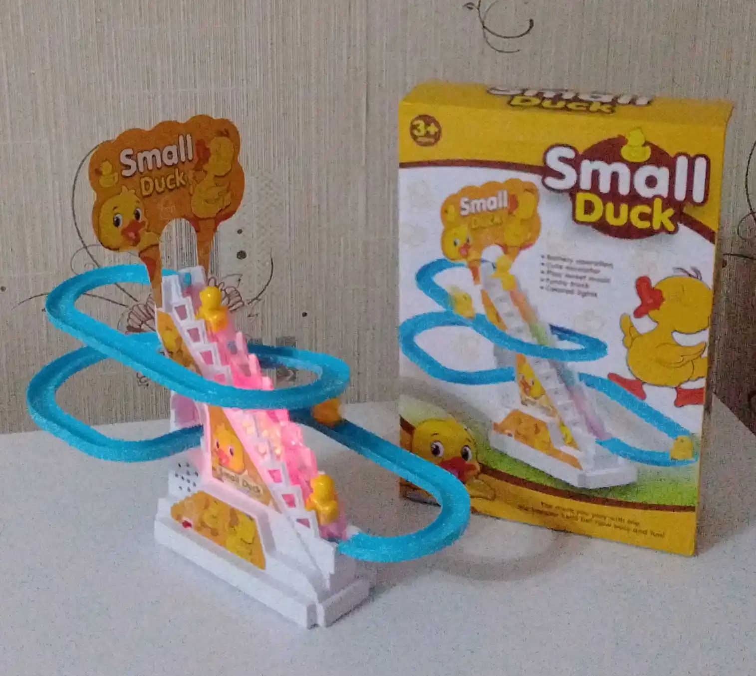 Slayddagi o'rdaklar Small Duck, bolalar uchun o'quv va musiqiy o'yinchoq, stressga qarshi