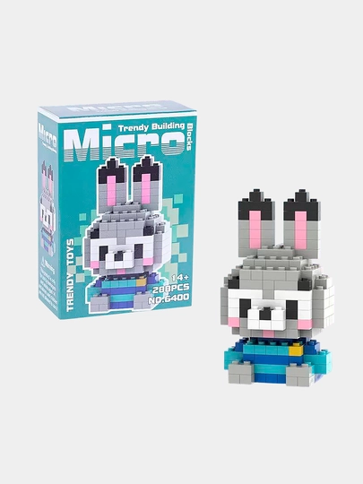 Игрушка-конструктор из мини блоков 3D, 42 вида — 4HOME-967404-СВЕТСЕР