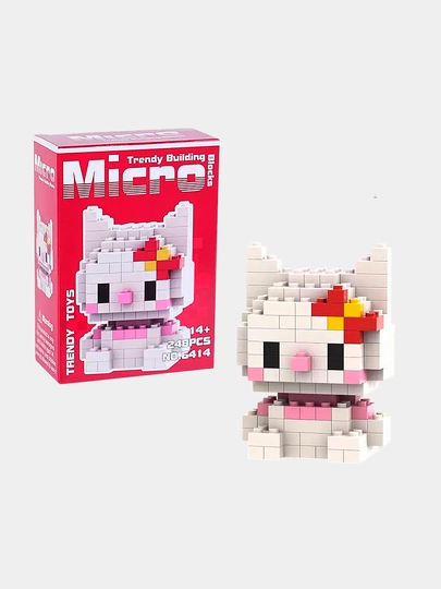 Игрушка-конструктор из мини блоков 3D, 42 вида — 4HOME-967404-ПРОЗР