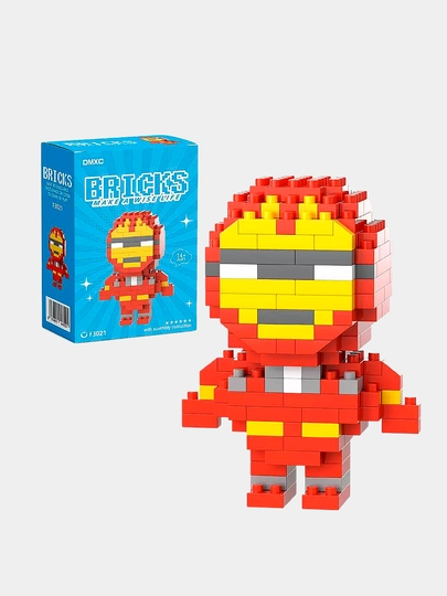 Игрушка-конструктор из мини блоков 3D, 42 вида — 4HOME-967404-ТЕМНБОР